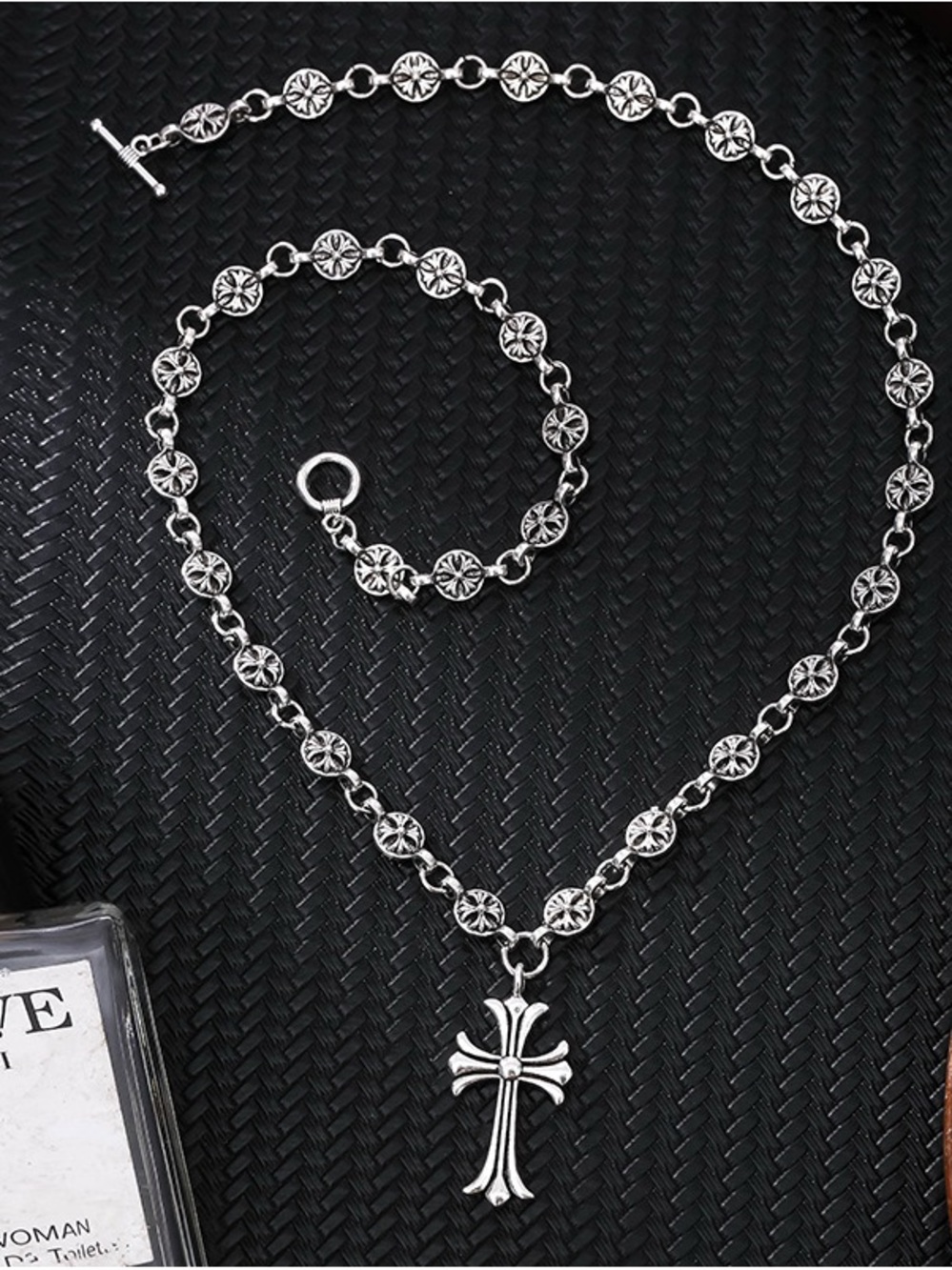 Silver Cross Necklace
